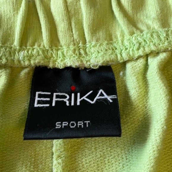 Erika Lime Green Capris - Picture 3 of 6